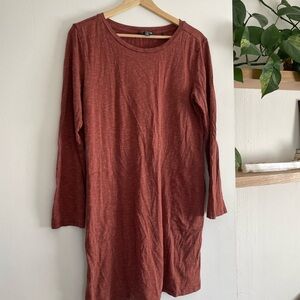 Toad&Co Women's Windmere Long SleeveDress Soft Tencel organic cotton